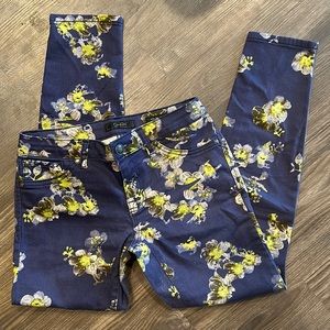 Jessica Simpson Floral Ankle Pants